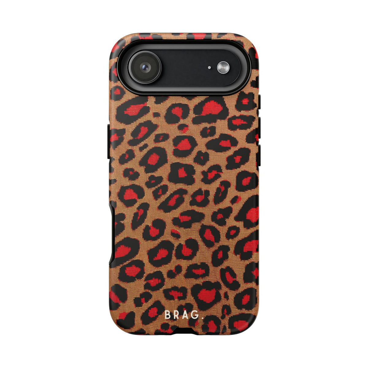 Fire Leo Leopard Tough Phone Case – Shockproof Protective iPhone Cover
