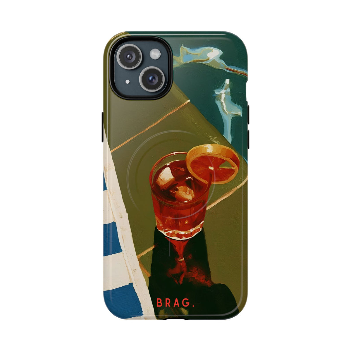 Aperol Hour MagSafe Tough Phone Case — Magnetic Protective Cover