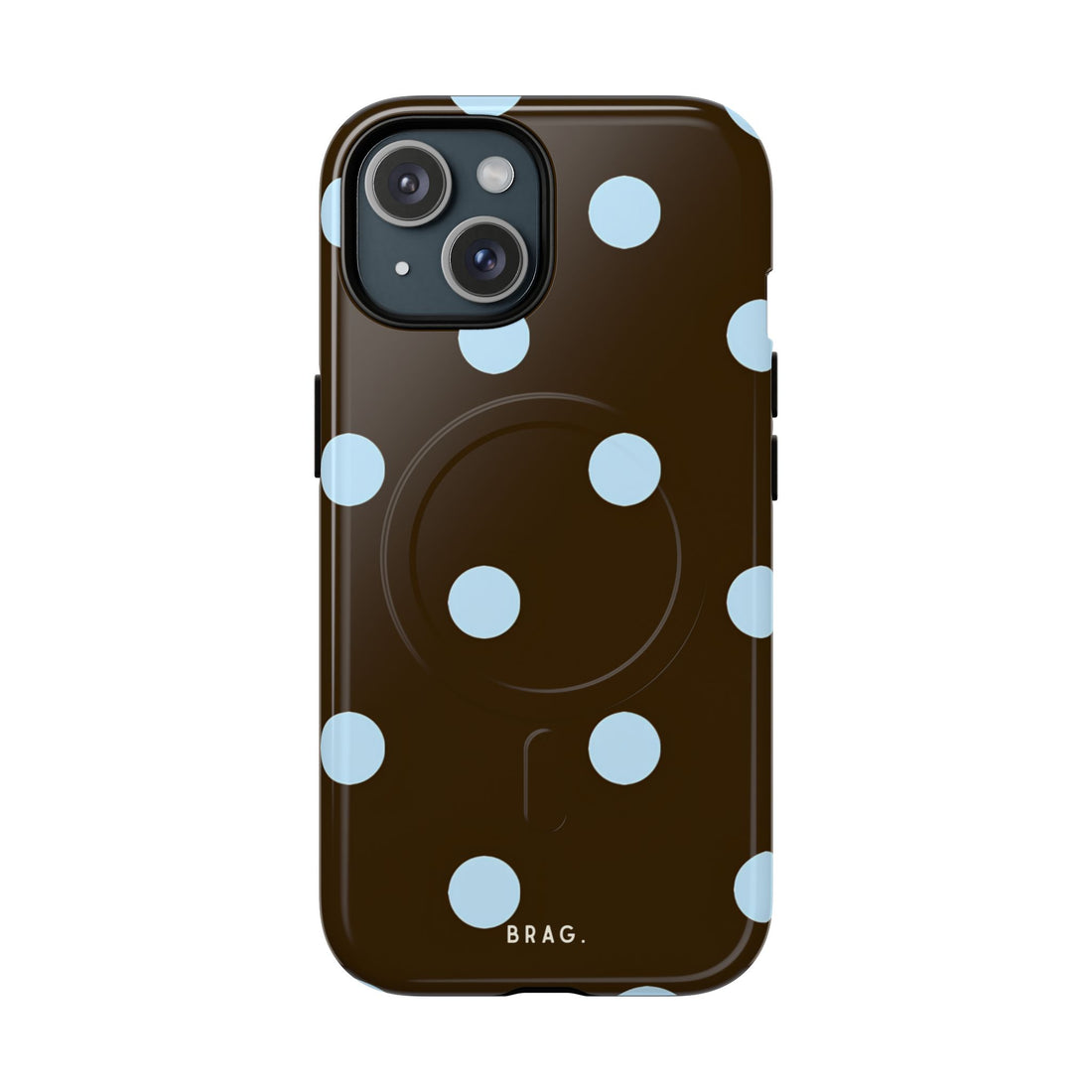 Scattered Dots MagSafe Tough Phone Case — Magnetic Protective Cover
