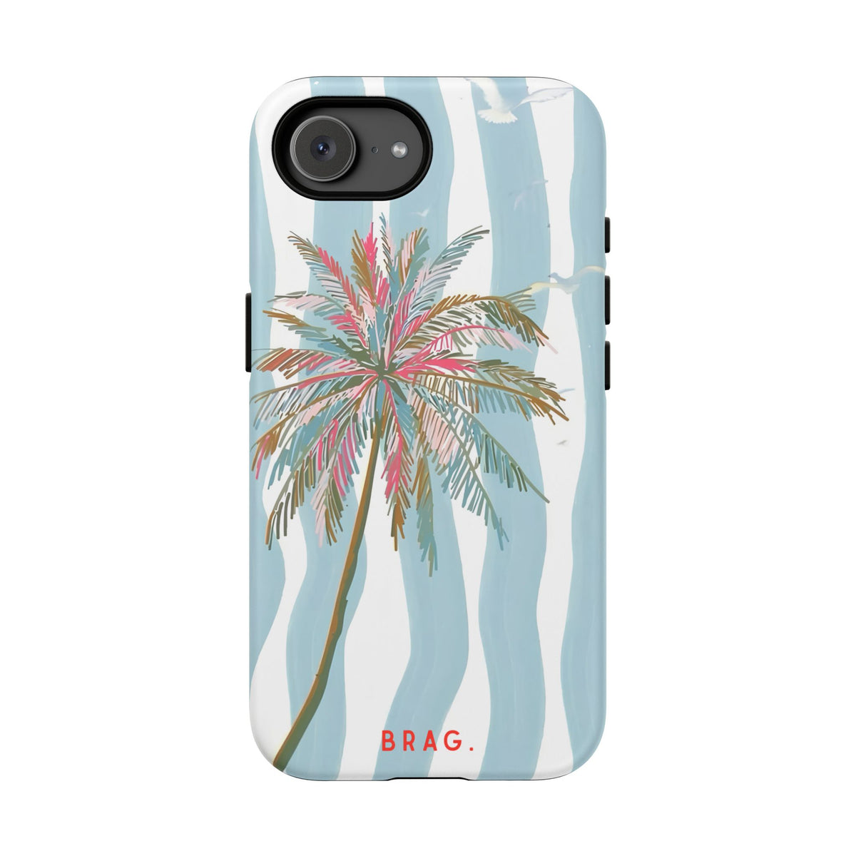 Palm Breeze Tough Phone Case – Shockproof Protective iPhone Cover