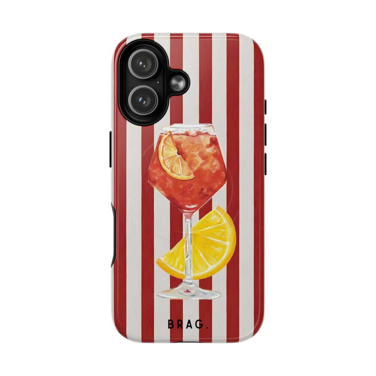 Aperol Spritz MagSafe Tough Phone Case — Magnetic Protective Cover