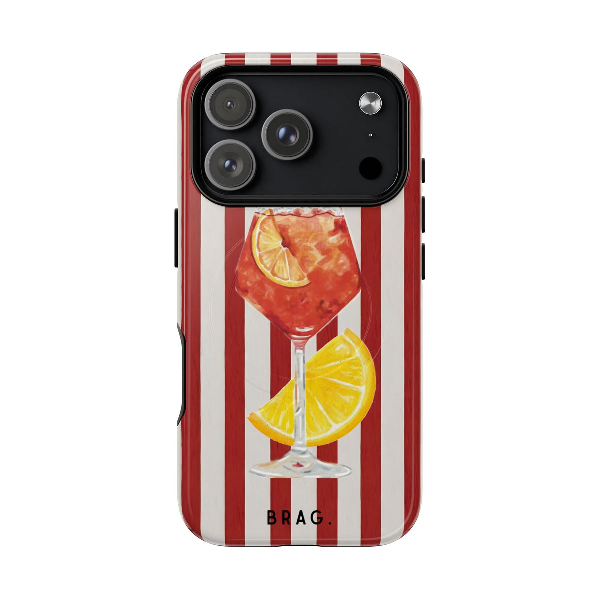 Aperol Spritz MagSafe Tough Phone Case — Magnetic Protective Cover