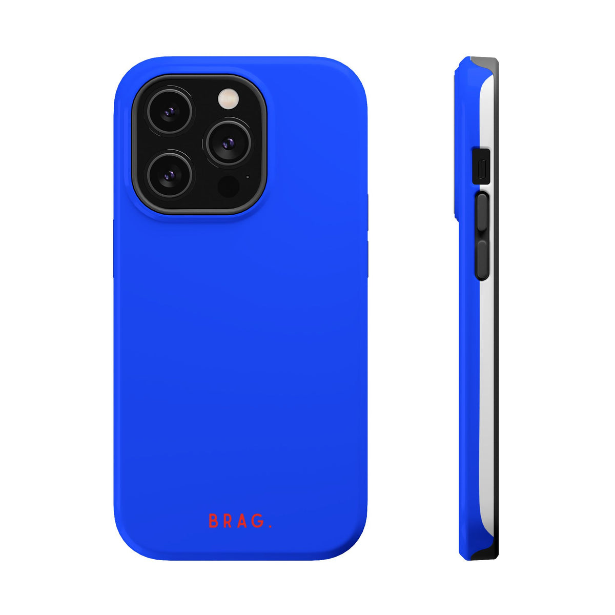 Brag Blue Magnetic Impact-Resistant Phone Case