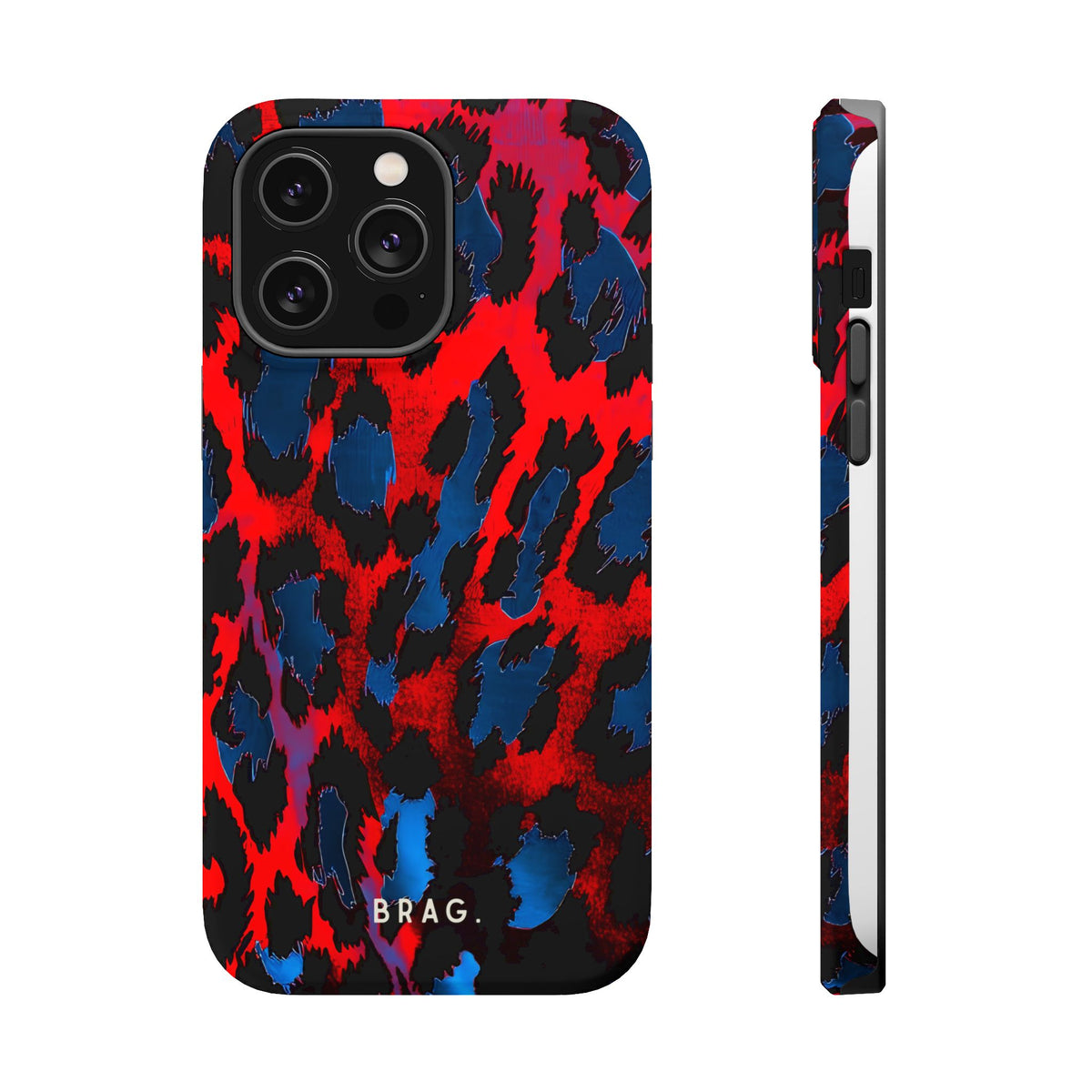 Blue Heat Magnetic Impact-Resistant Phone Case