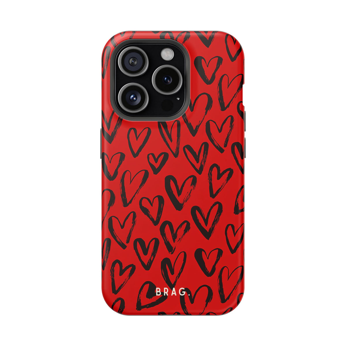 Fire heart Magnetic Impact-Resistant Phone Case