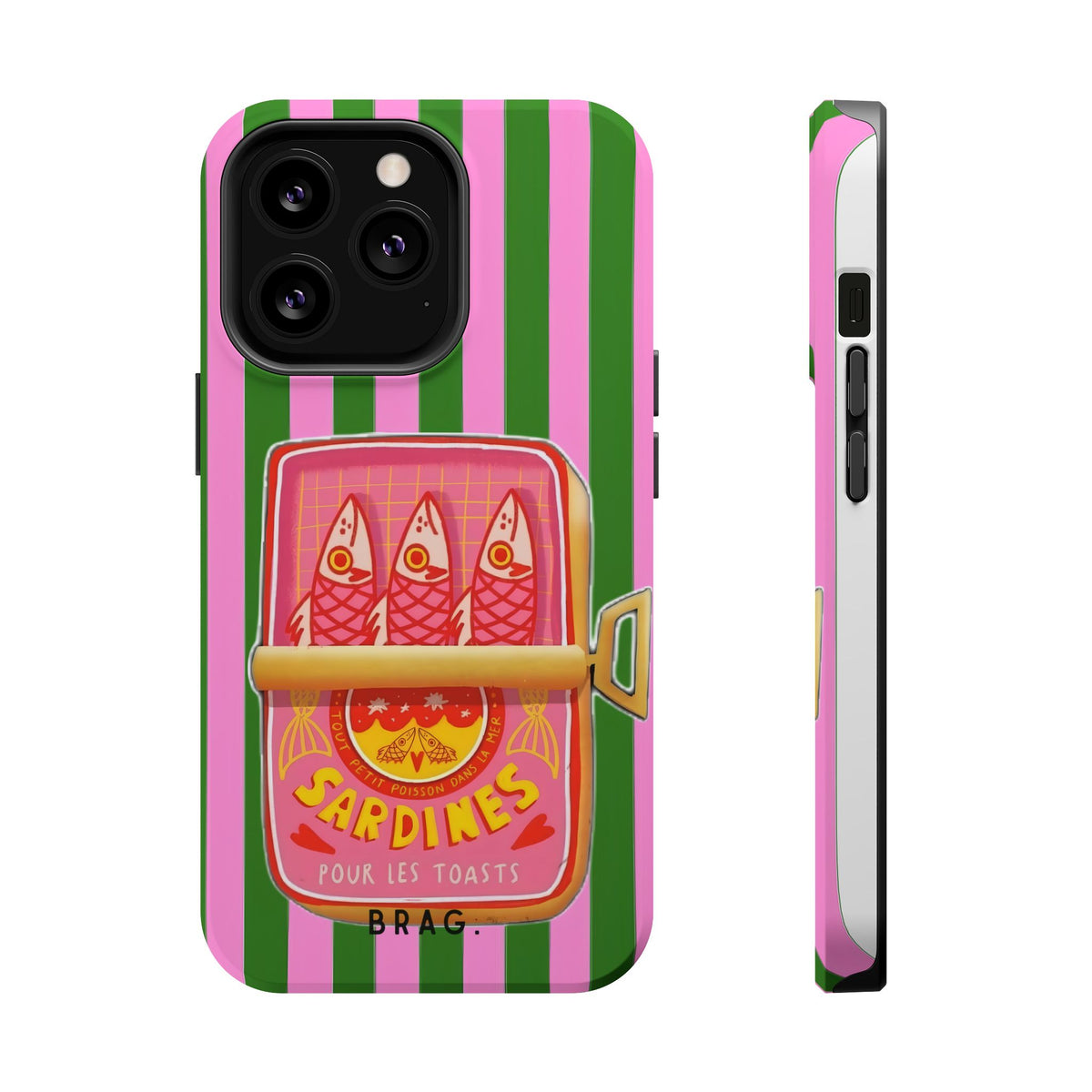 Tinned Pink Magnetic Impact-Resistant Phone Case
