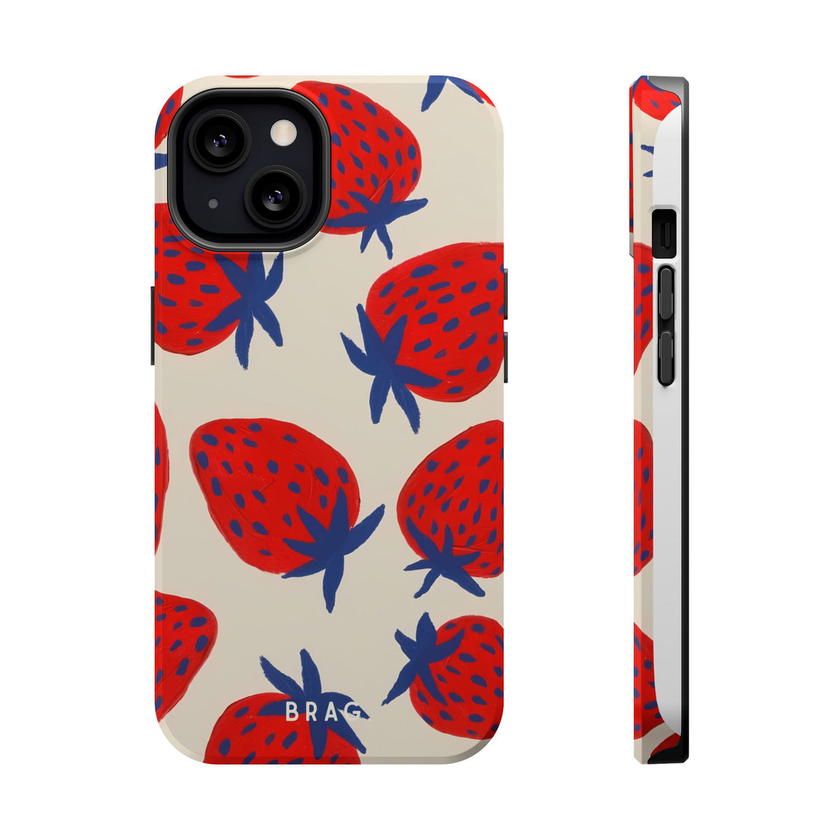 Strawberry Field Magnetic Impact-Resistant Phone Case