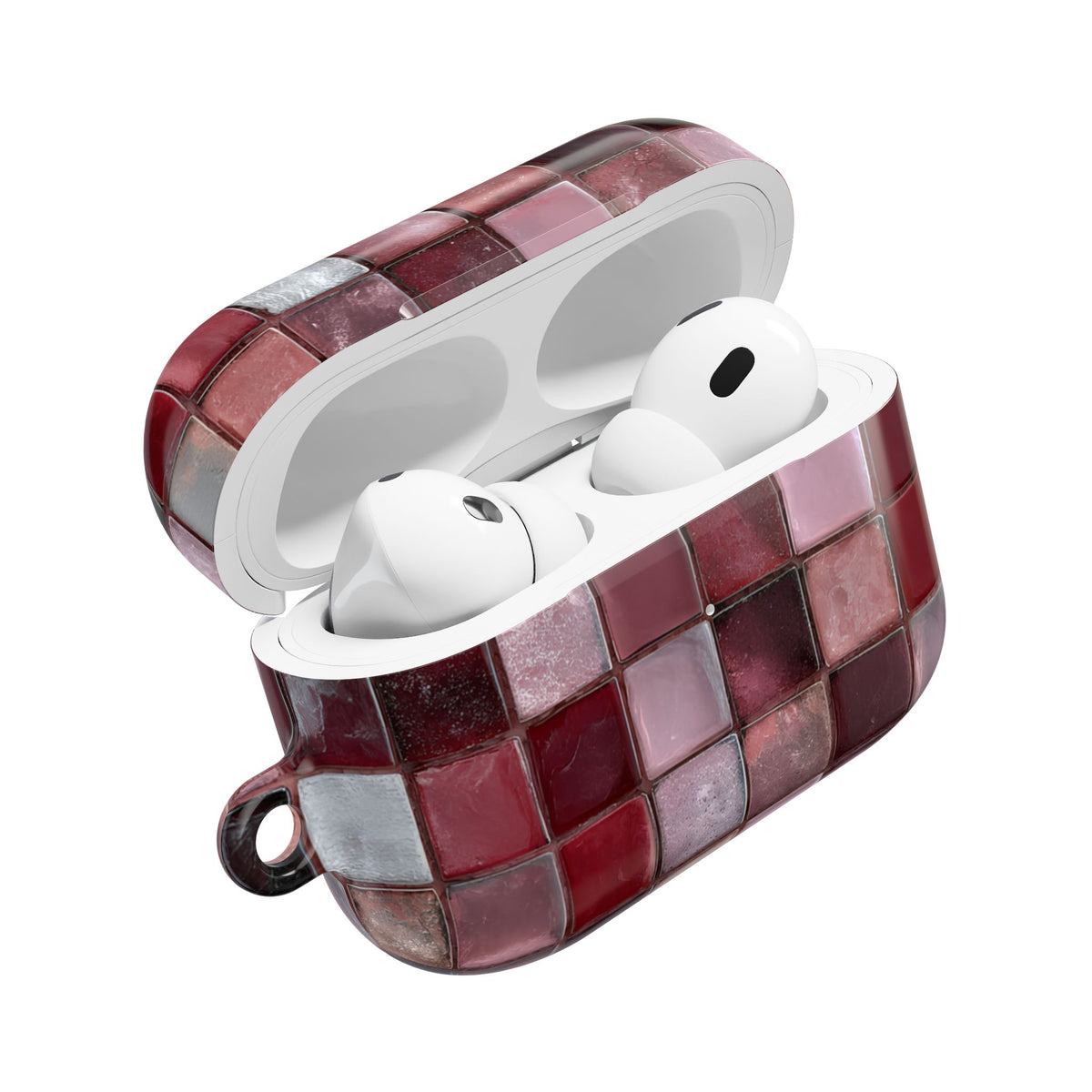 Cherry Tile AirPod Case – Slim Protective Charging Case