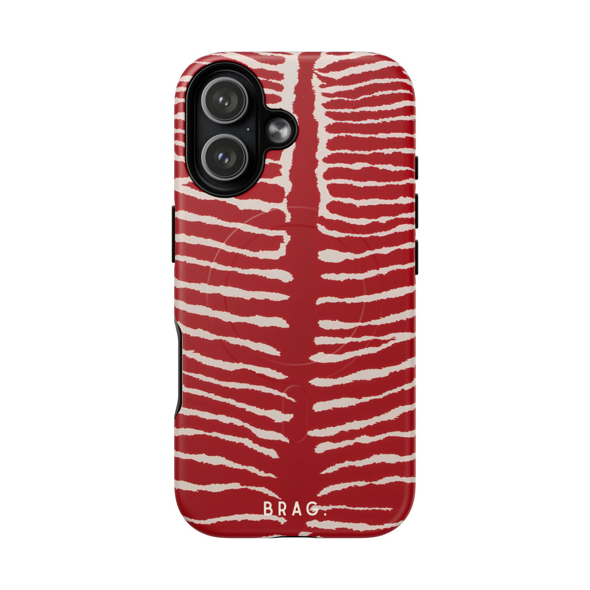 Striped Heat MagSafe Tough Phone Case — Magnetic Protective Cover