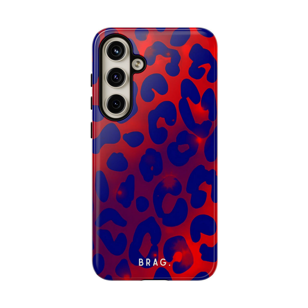Electric Blue Tough Phone Case – Shockproof Protective iPhone Cover