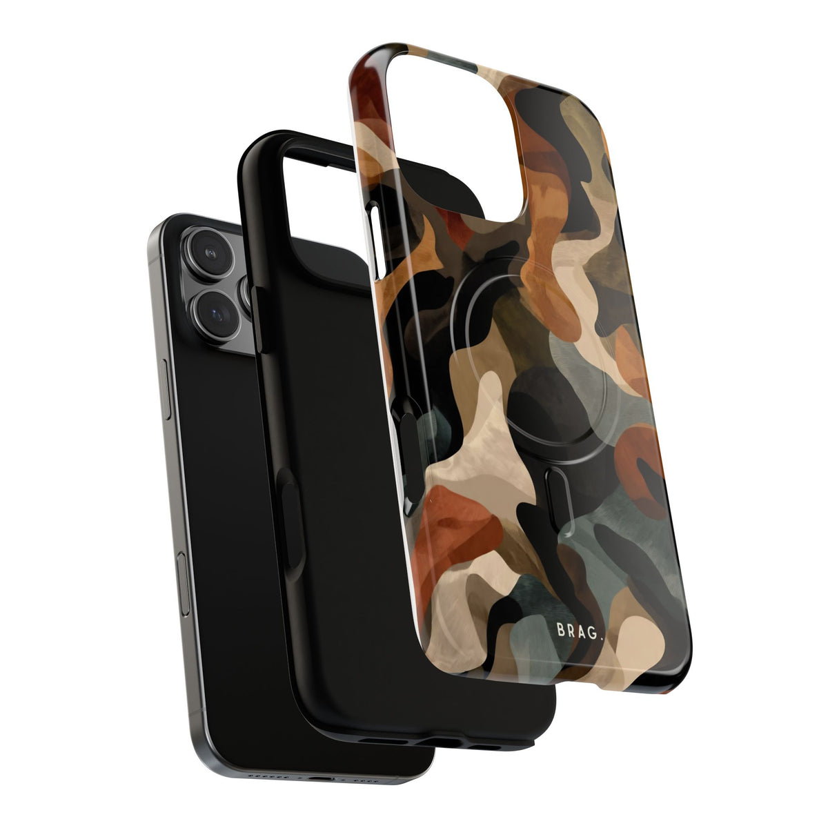Desert Camo MagSafe Tough Phone Case — Magnetic Protective Cover
