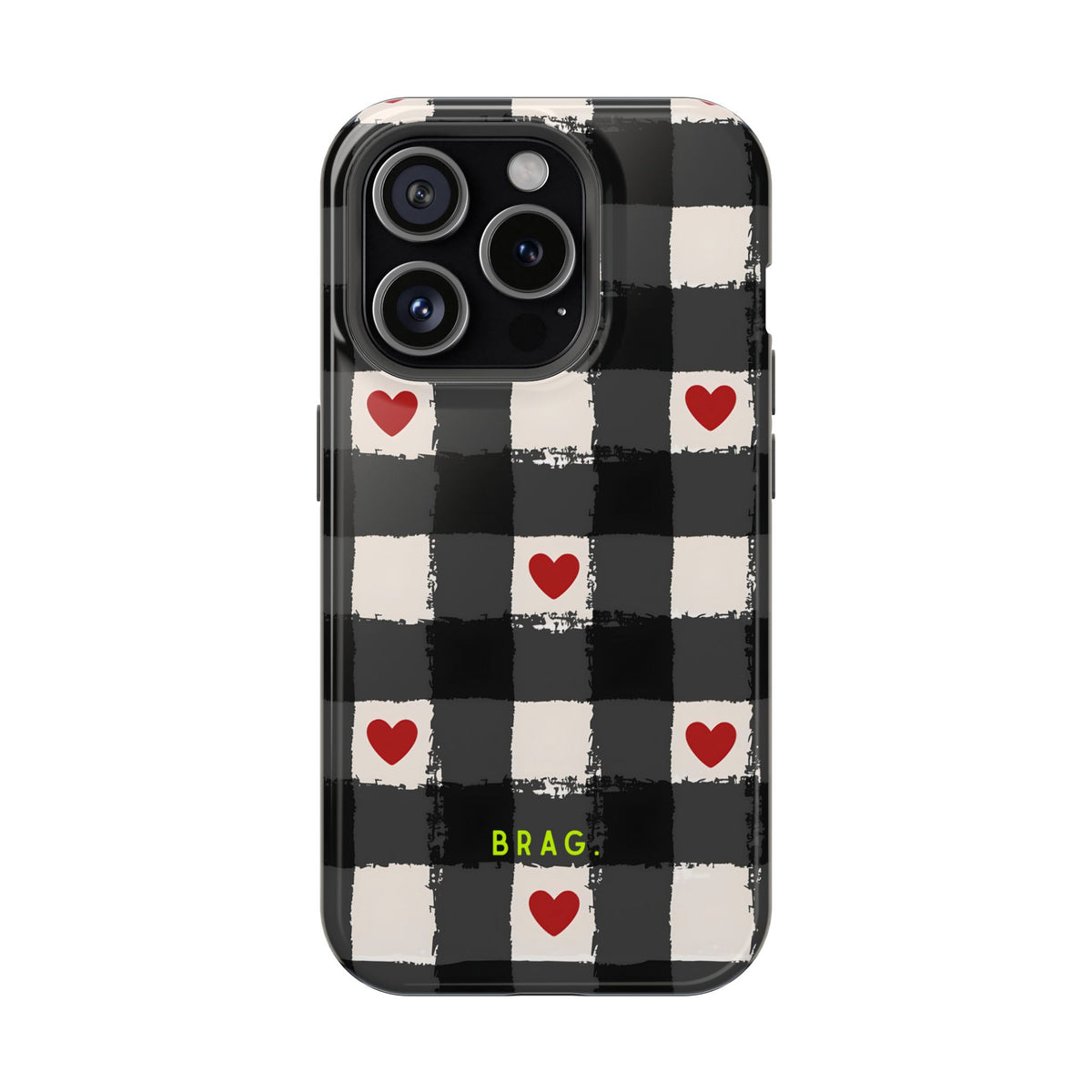 Lucky Heart Magnetic Impact-Resistant Phone Case