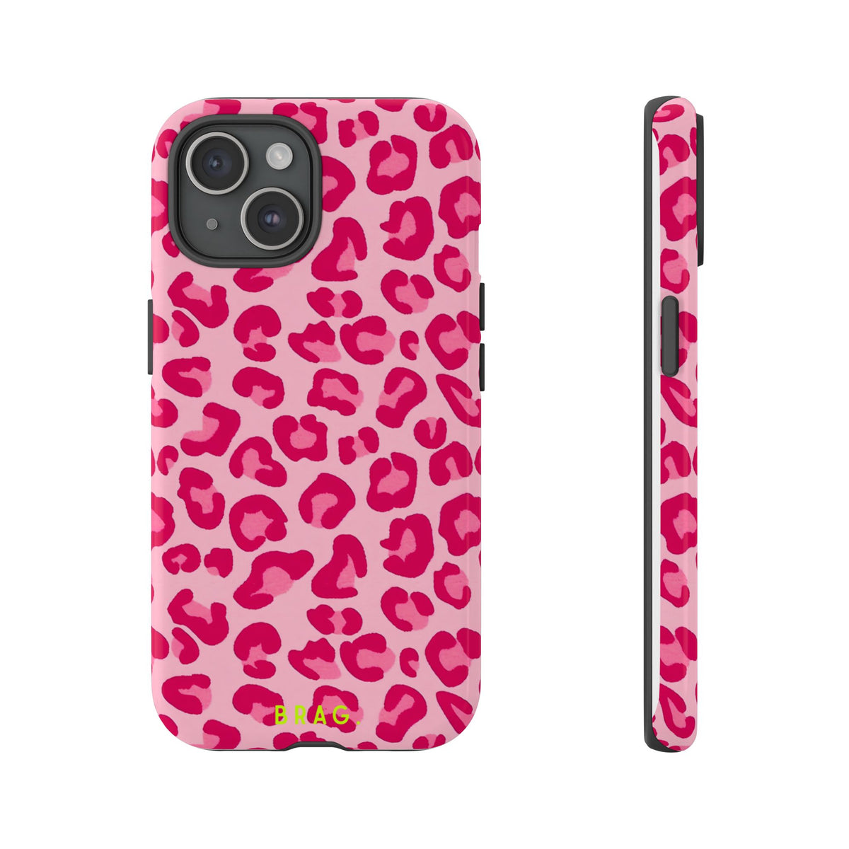 Pink Prowl Tough Phone Case – Shockproof Protective iPhone Cover