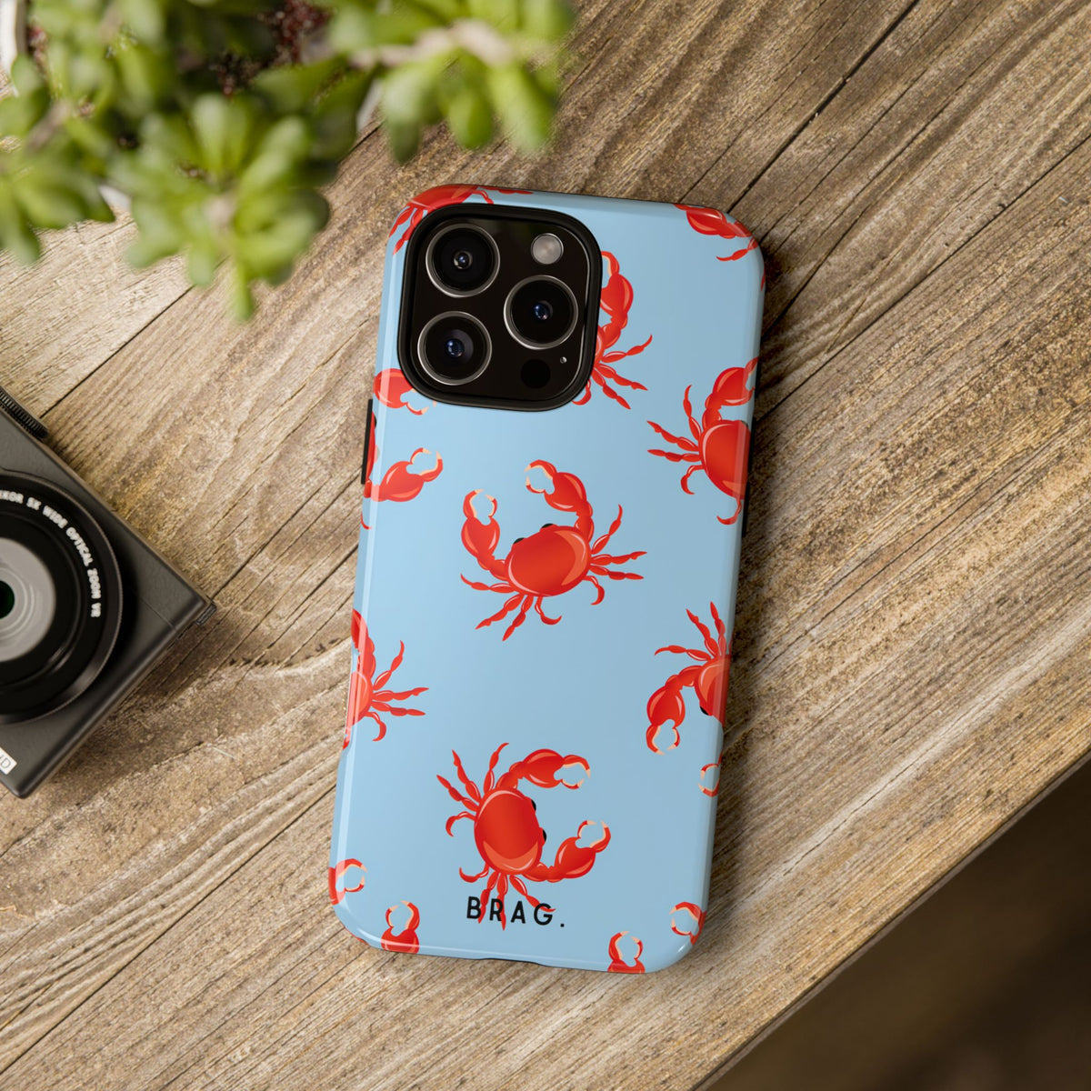 Crab Stack Tough Phone Case – Shockproof Protective iPhone Cover