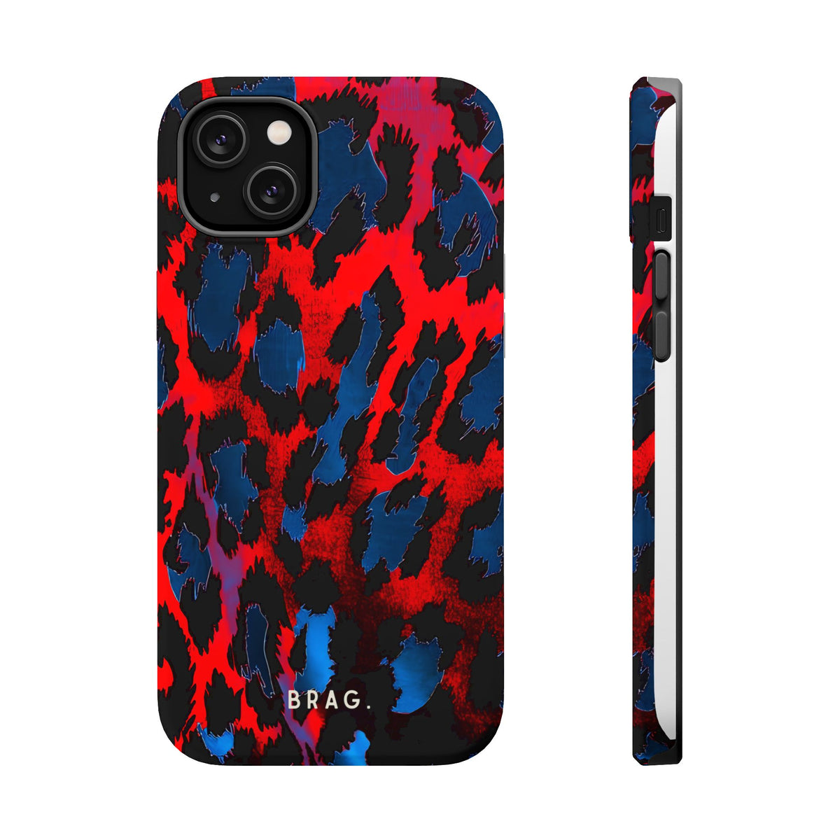 Blue Heat Magnetic Impact-Resistant Phone Case
