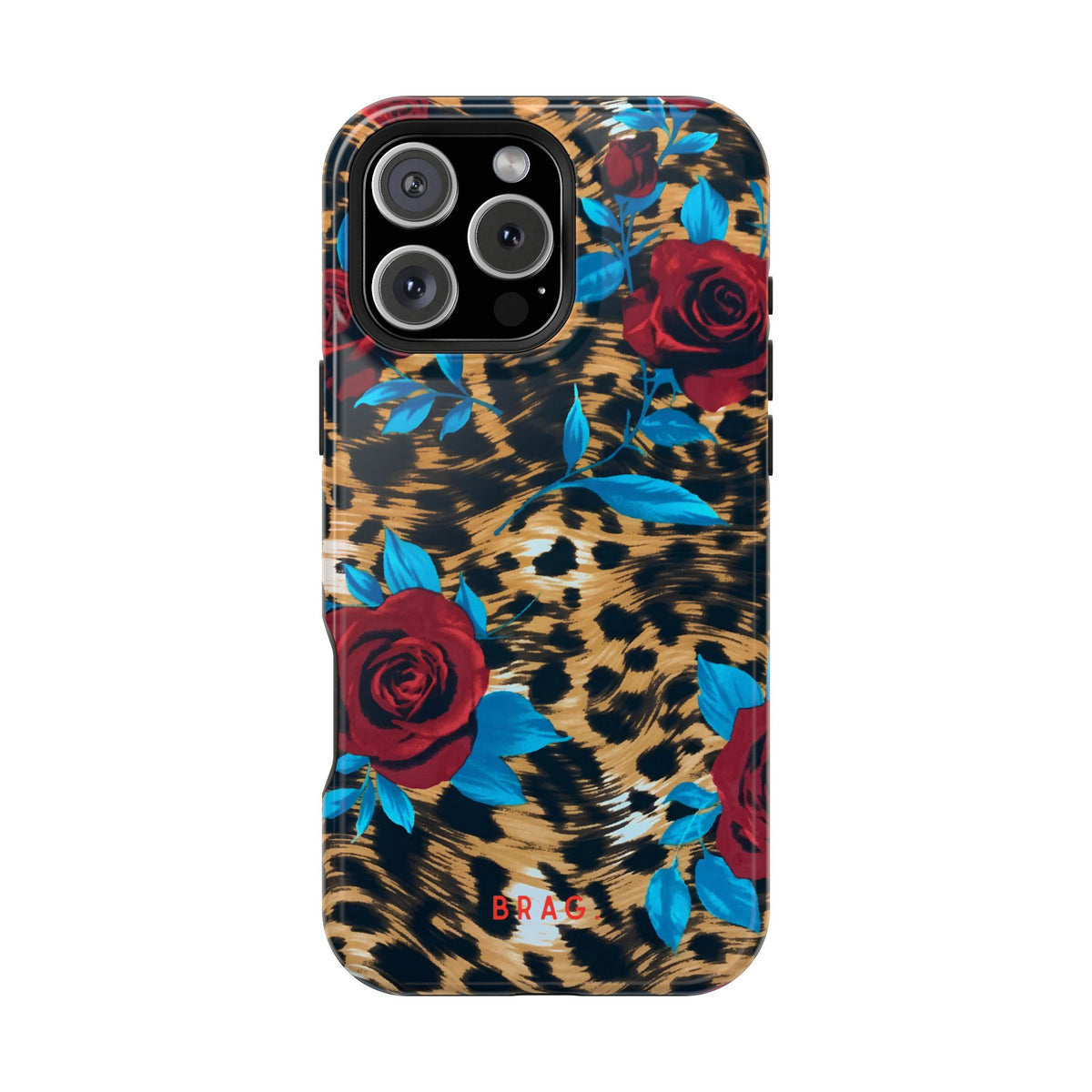 Wild Rose Magnetic Impact-Resistant Phone Case