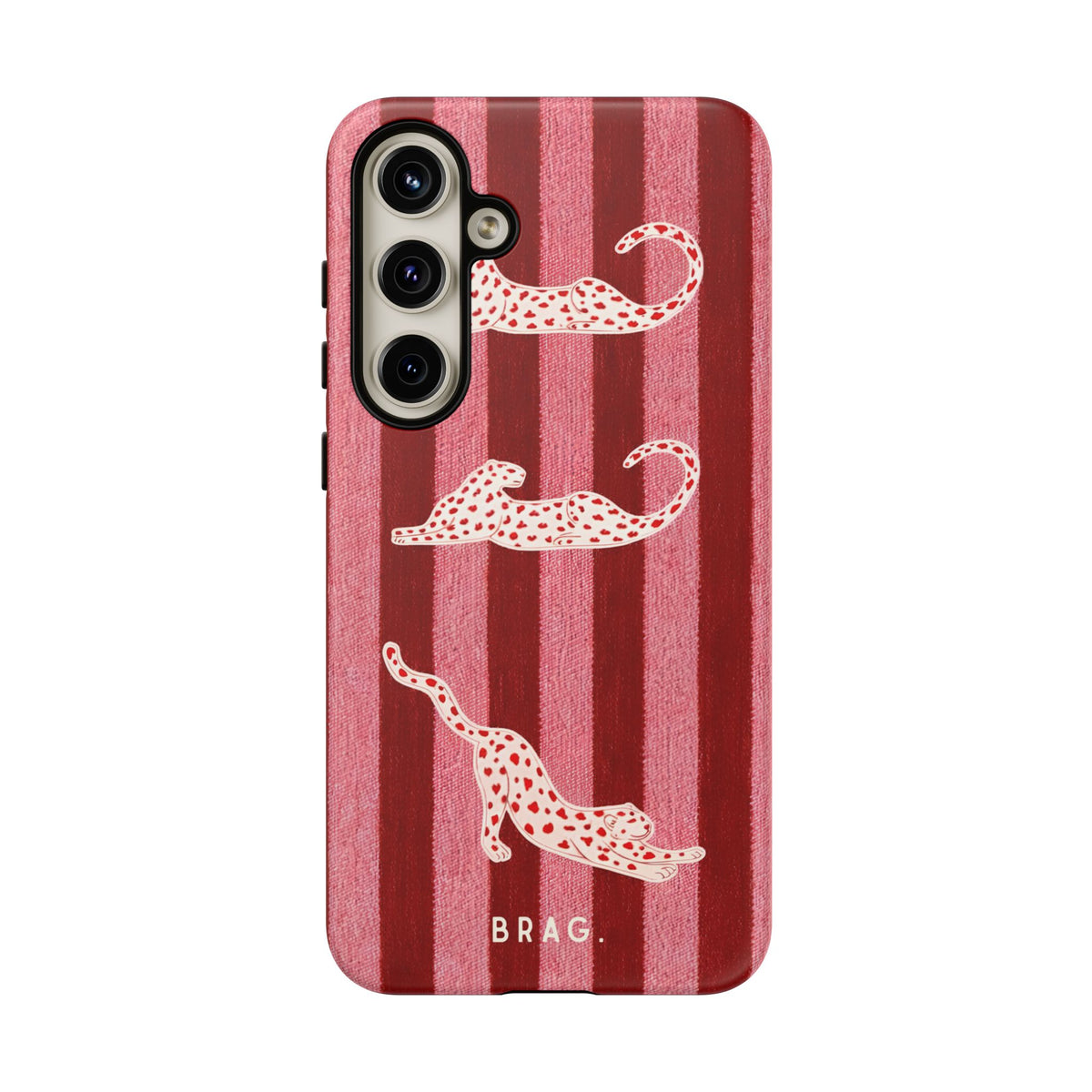 Pink Safari Tough Phone Case – Shockproof Protective iPhone Cover