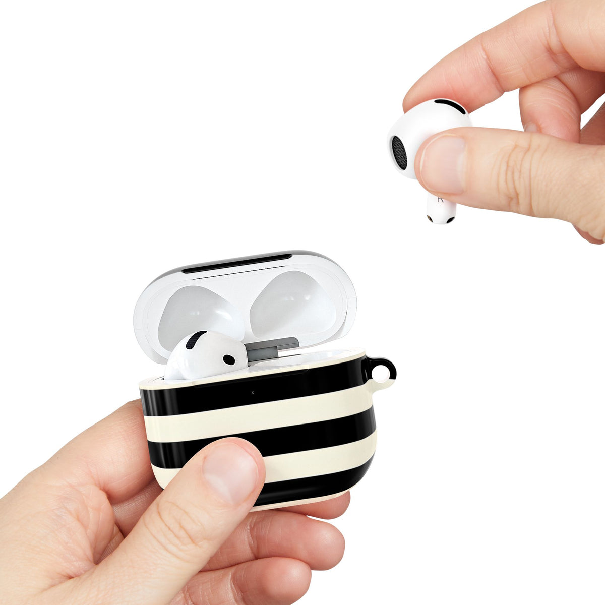 High Black AirPod Case – Slim Protective Charging Case