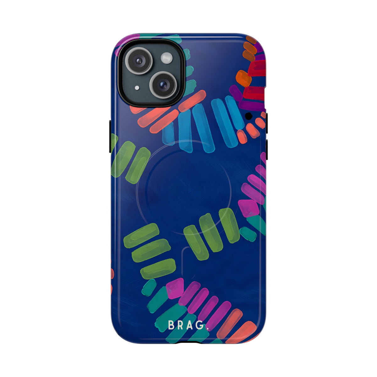 Blue Palm MagSafe Tough Phone Case — Magnetic Protective Cover