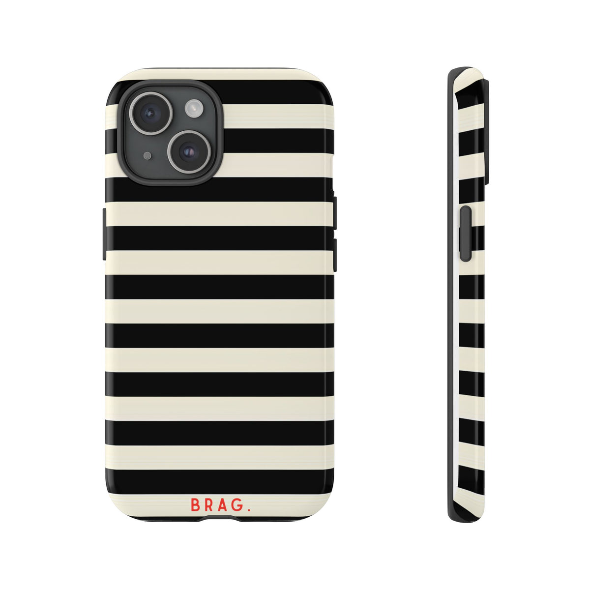 High Black Tough Phone Case – Shockproof Protective iPhone Cover