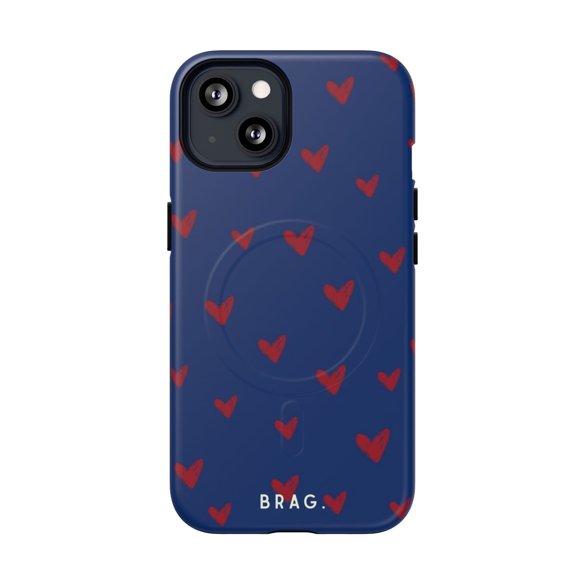 Blue Flirt MagSafe Tough Phone Case — Magnetic Protective Cover