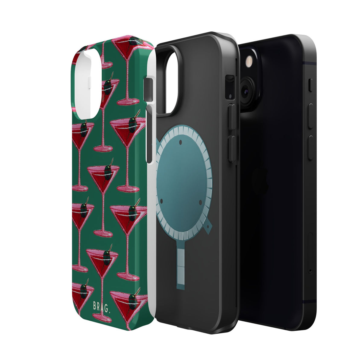 Pink Martini Magnetic Impact-Resistant Phone Case