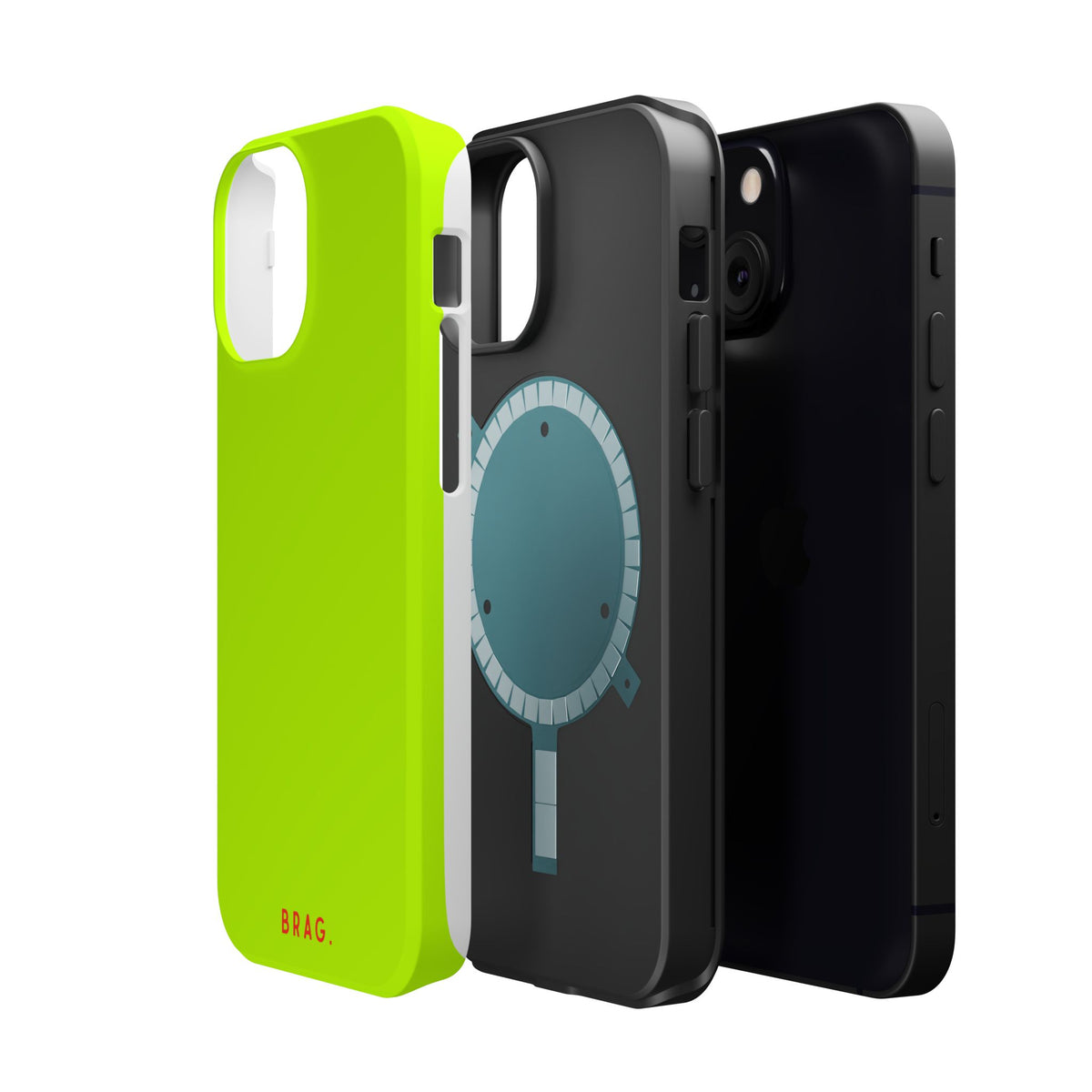 Brag Neon Magnetic Impact-Resistant Phone Case