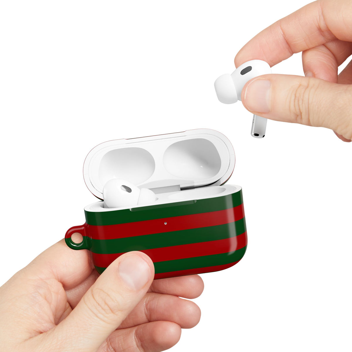 Racing Green AirPod Case – Slim Protective Charging Case