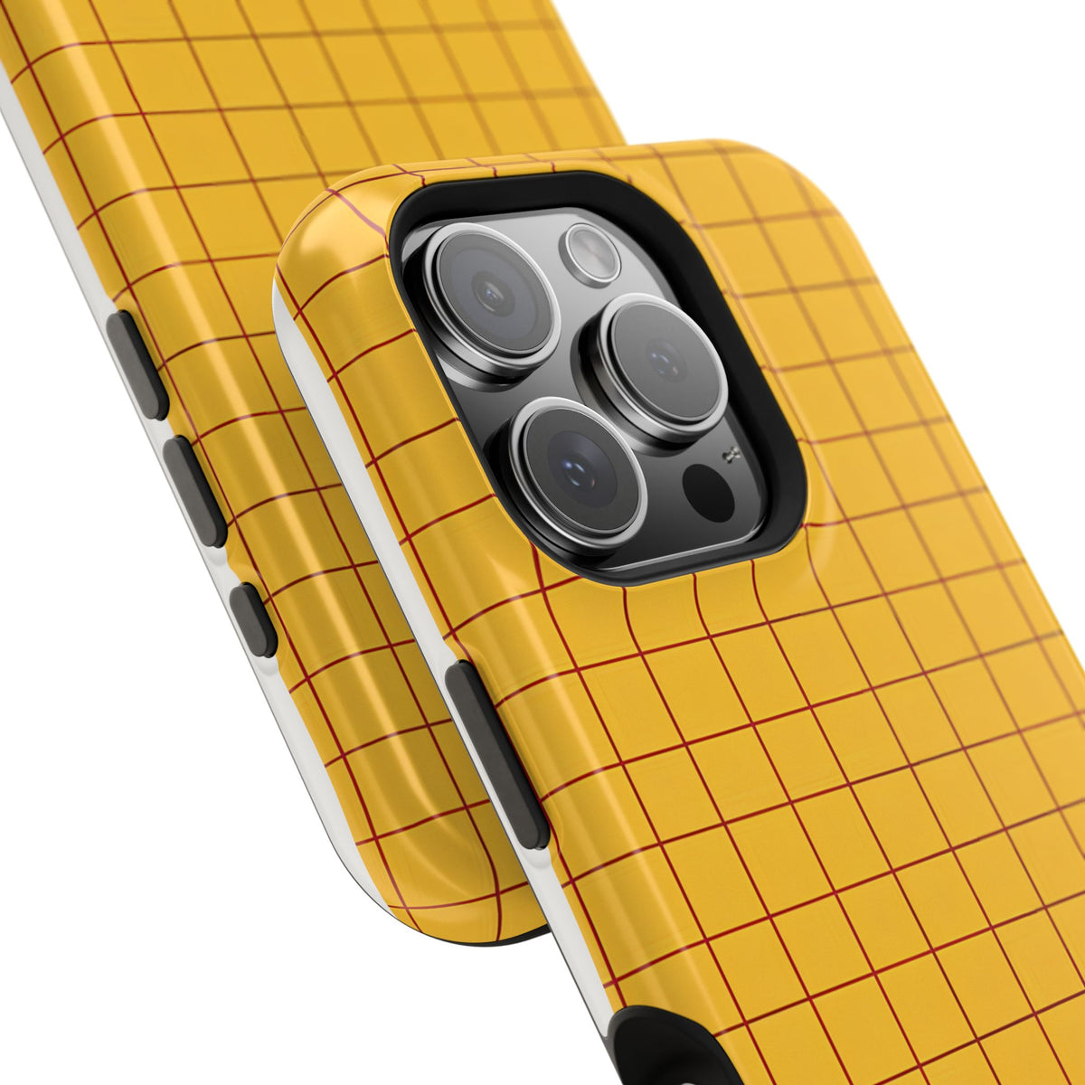 Cheese Grid Magnetic Impact-Resistant Phone Case