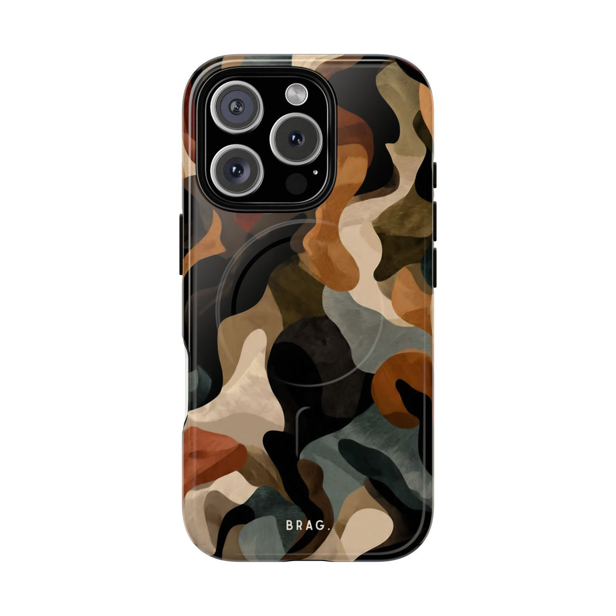 Desert Camo MagSafe Tough Phone Case — Magnetic Protective Cover