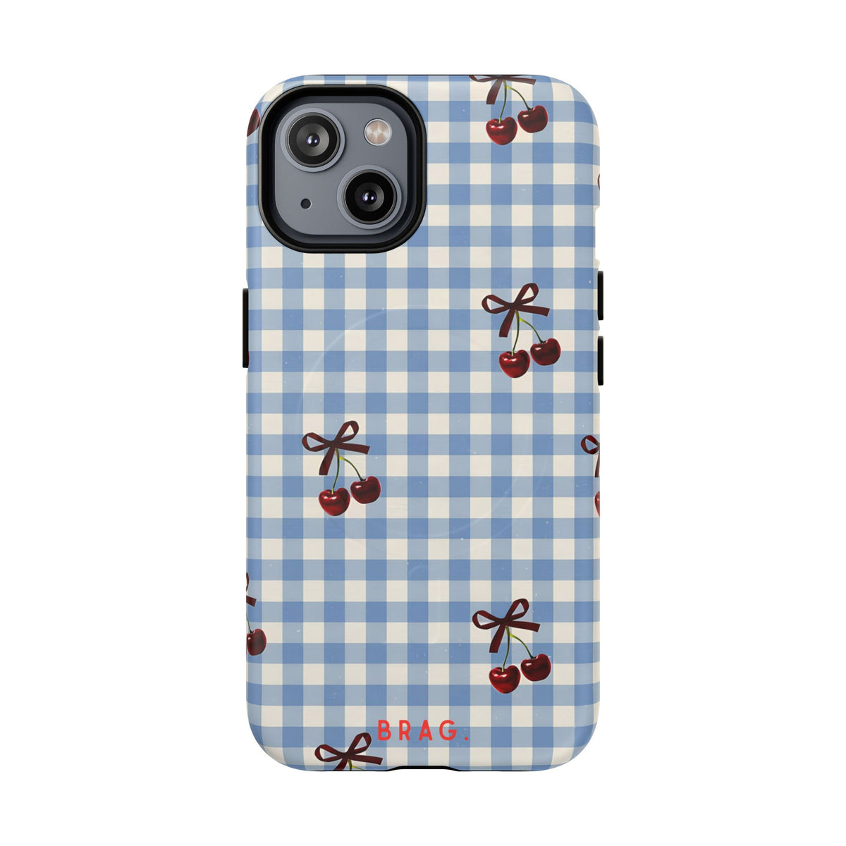 Cherry Picnic MagSafe Tough Phone Case — Magnetic Protective Cover