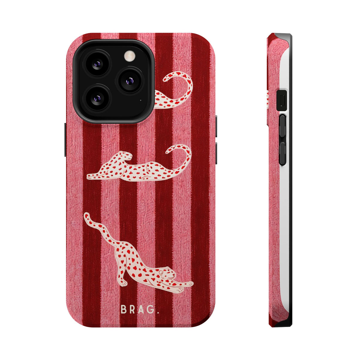 Pink Safari Magnetic Impact-Resistant Phone Case