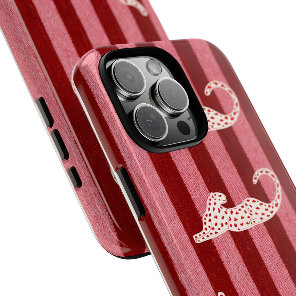 Pink Safari Tough Phone Case – Shockproof Protective iPhone Cover