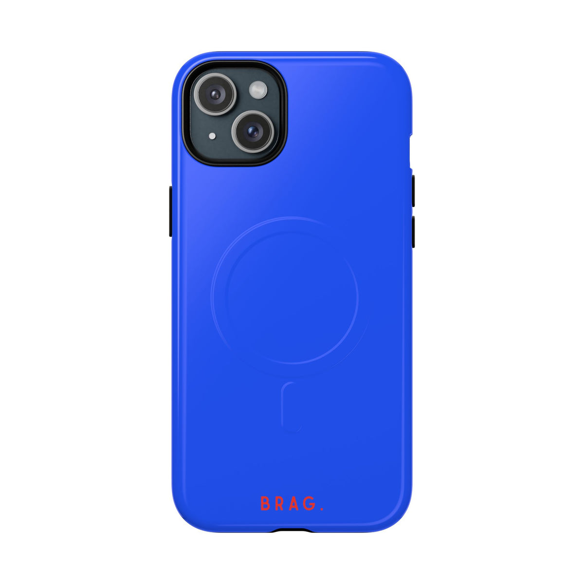 Brag Blue MagSafe Tough Phone Case — Magnetic Protective Cover