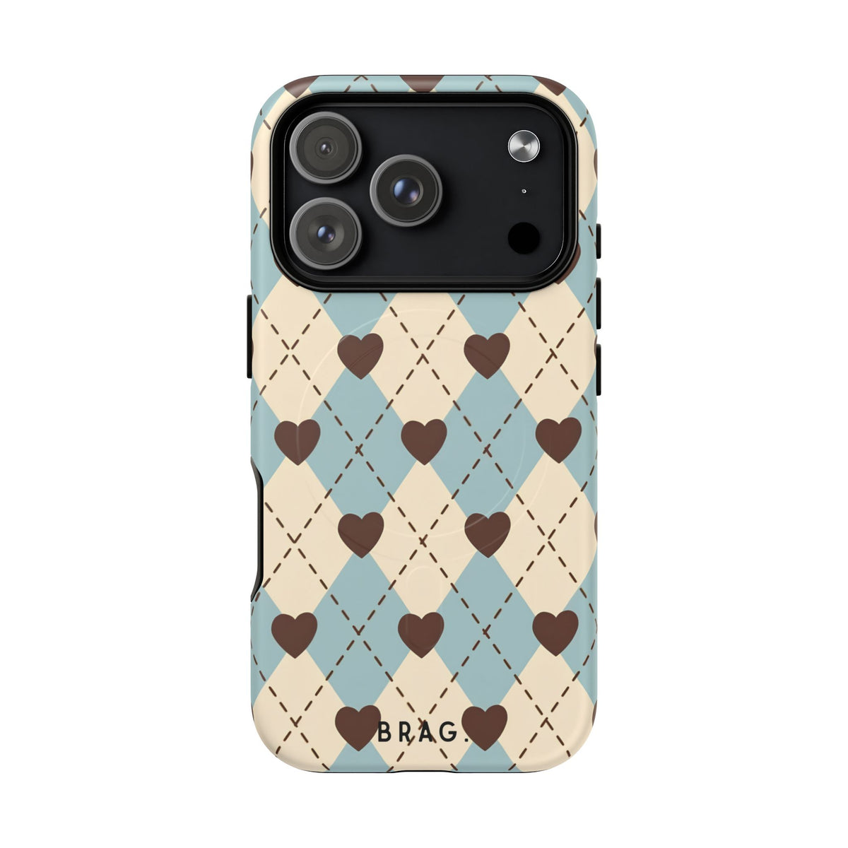 Sweetheart Plaid MagSafe Tough Phone Case — Magnetic Protective Cover