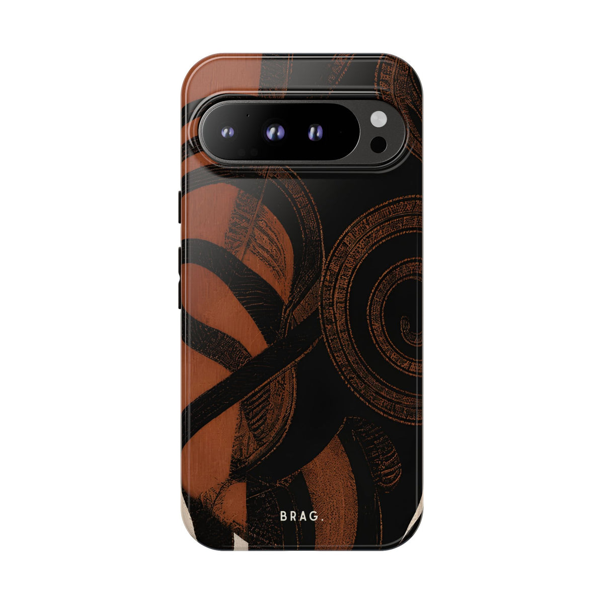 Mighnight Spiral Tough Phone Case – Shockproof Protective iPhone Cover