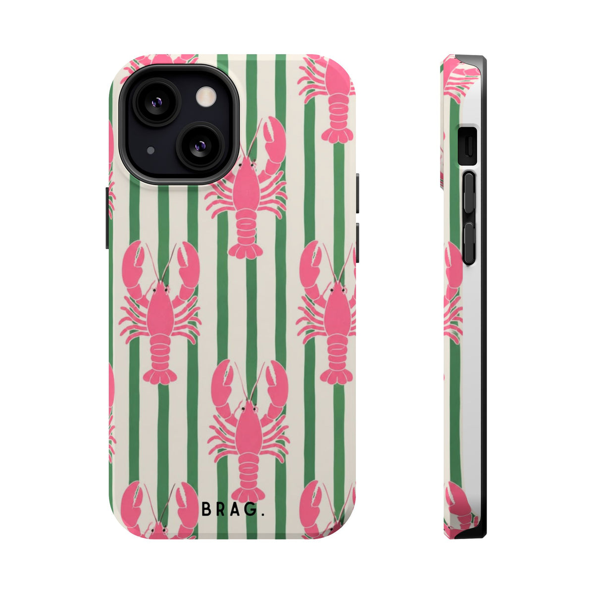 Pink catch Magnetic Impact-Resistant Phone Case