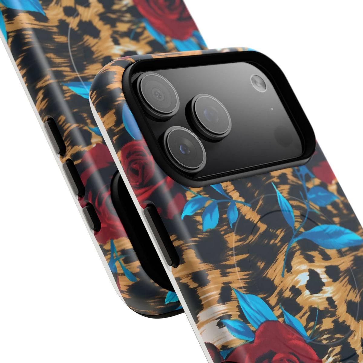 Wild Rose MagSafe Tough Phone Case — Magnetic Protective Cover