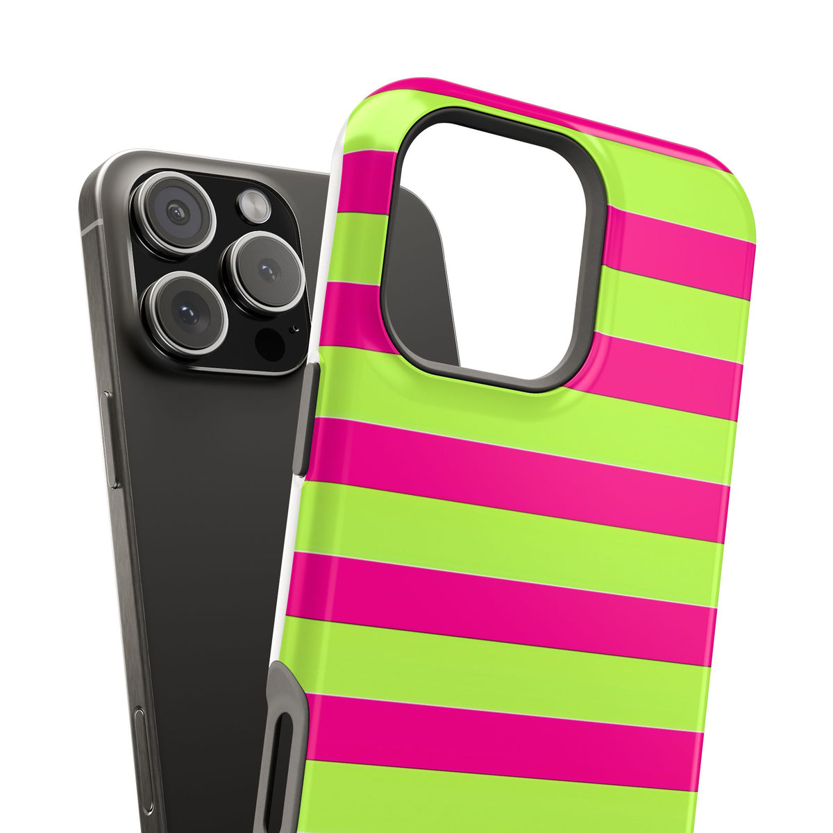 Electric Lime Magnetic Impact-Resistant Phone Case