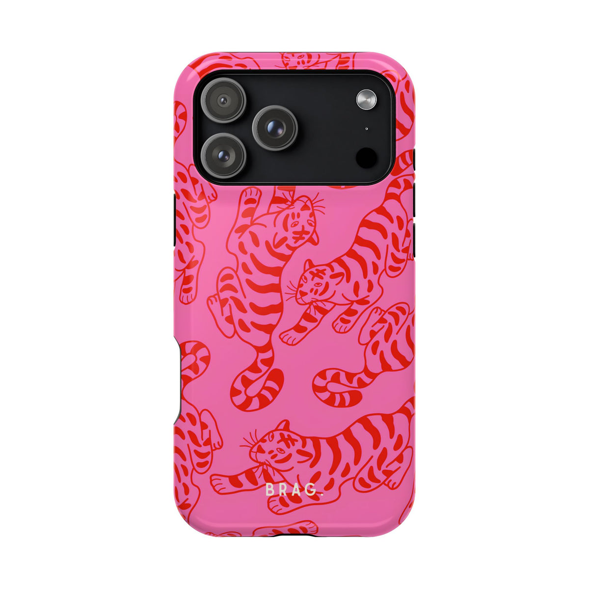 Tiger Lily Magnetic Impact-Resistant Phone Case