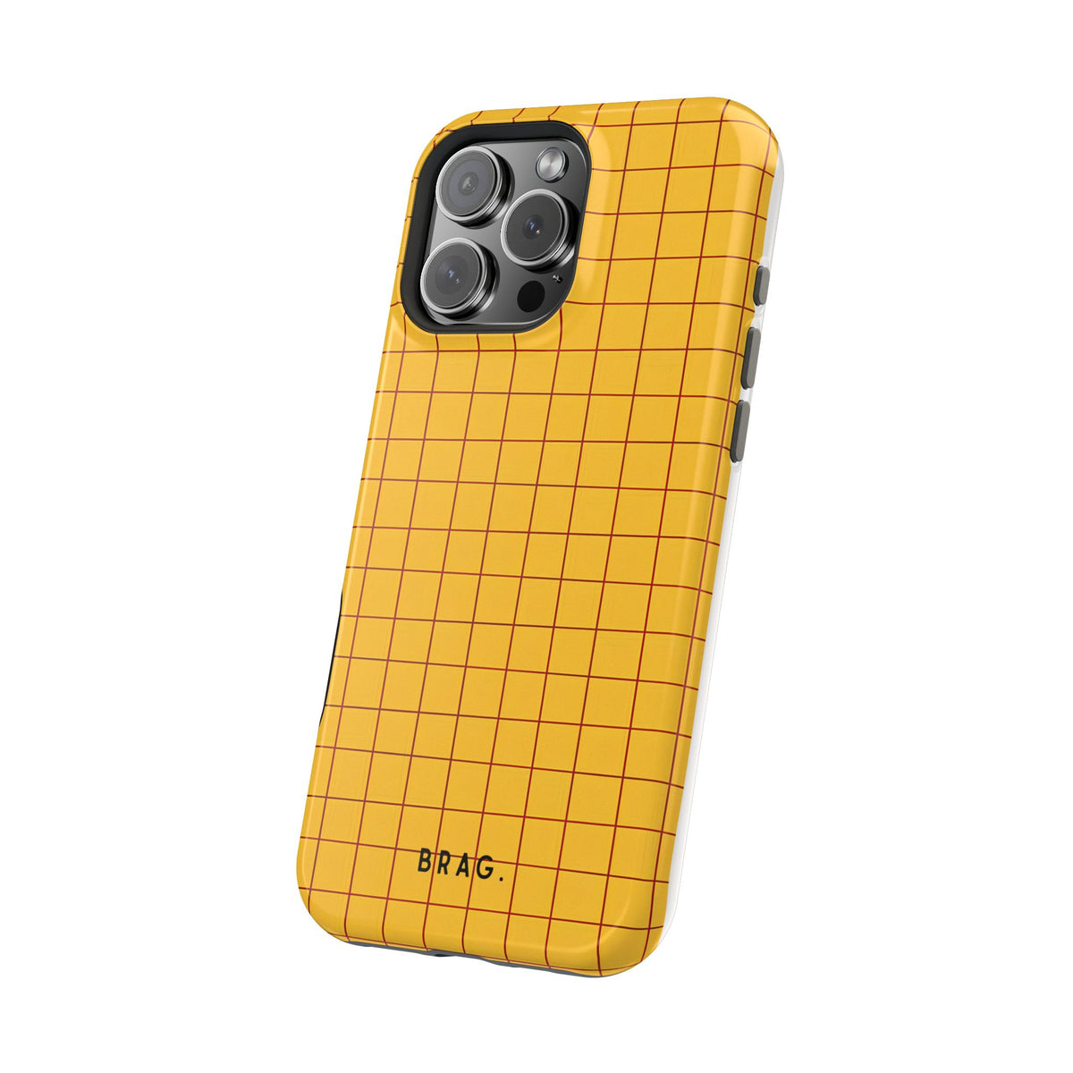 Cheese Grid Magnetic Impact-Resistant Phone Case