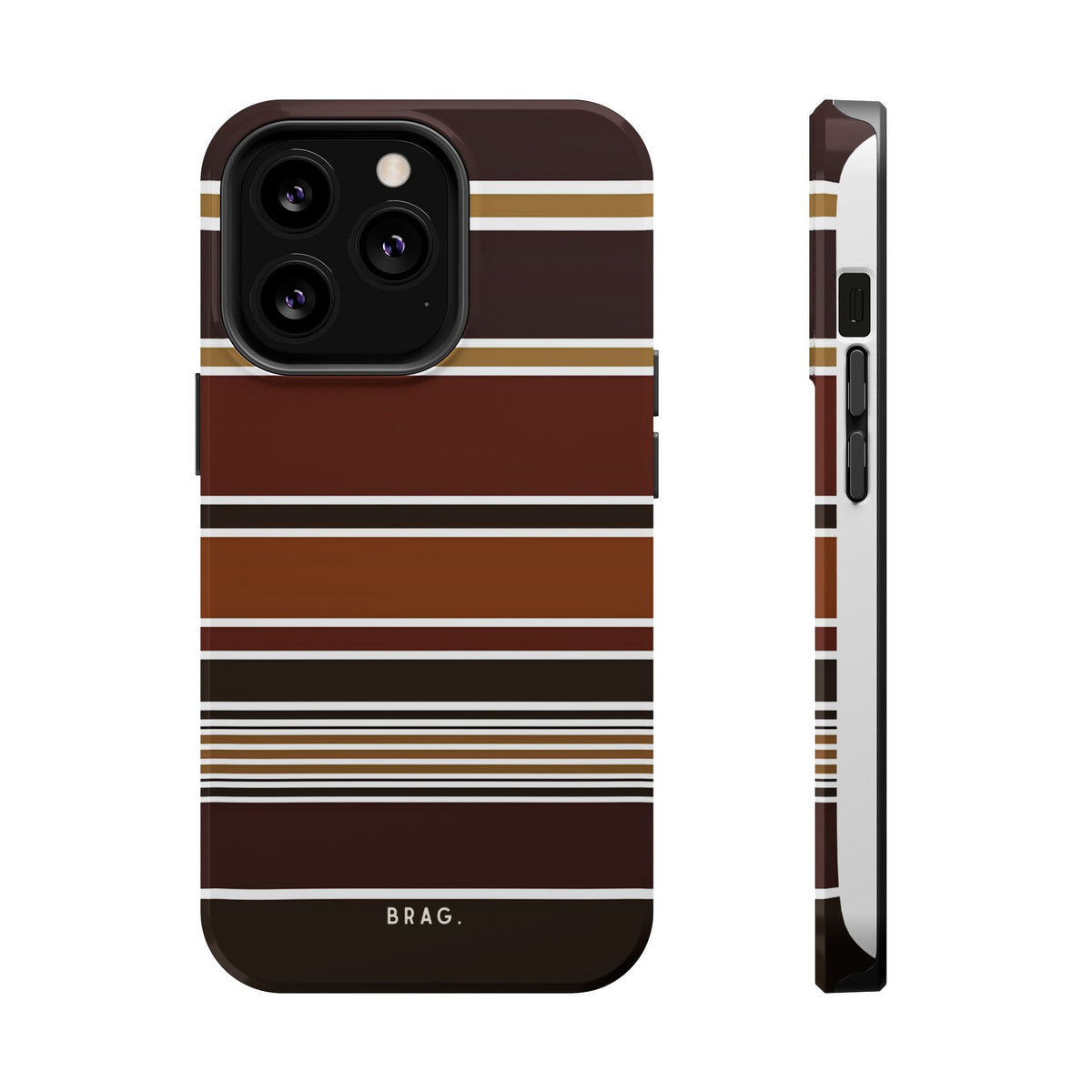 Cocoa Line Magnetic Impact-Resistant Phone Case