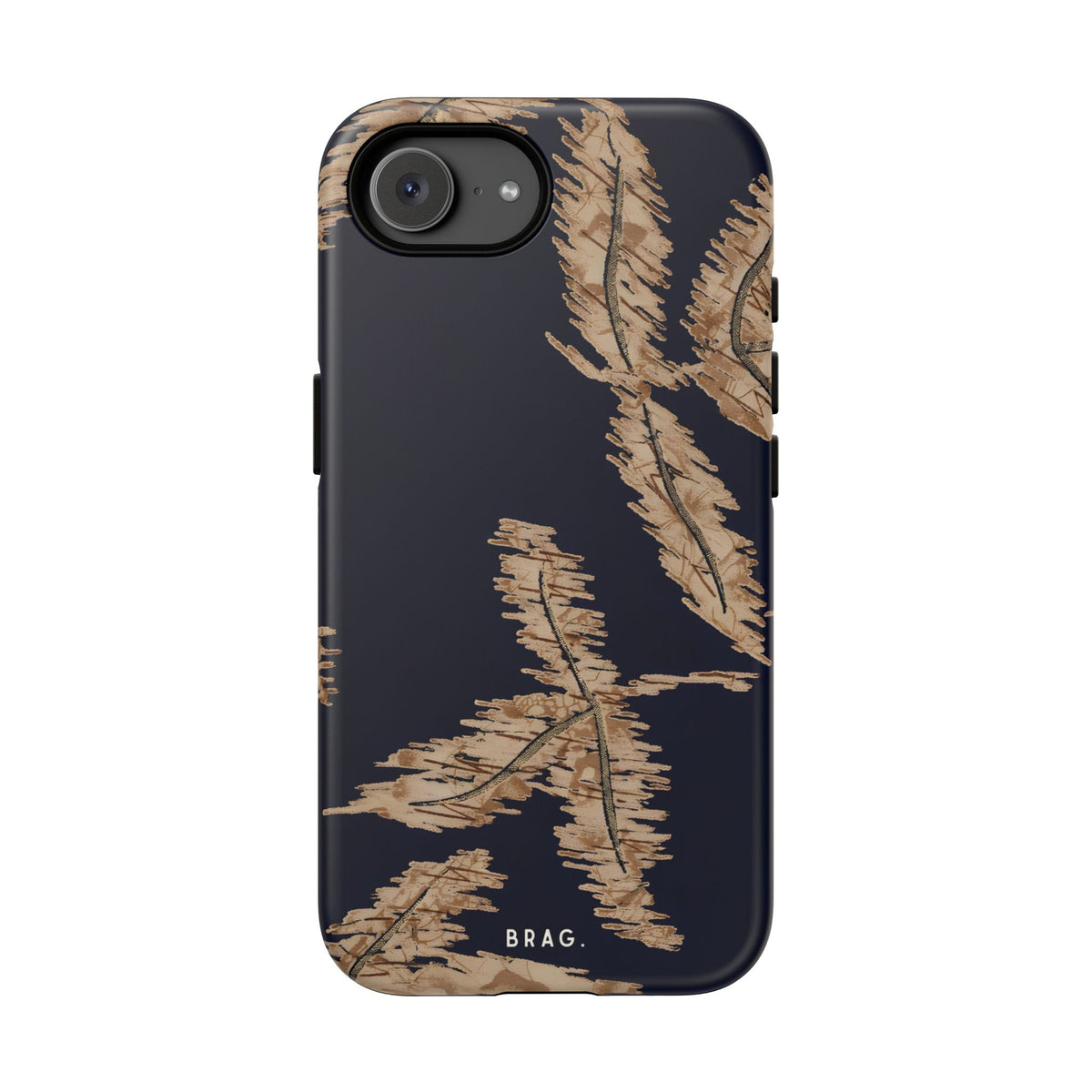 Golden Fern Tough Phone Case – Shockproof Protective iPhone Cover