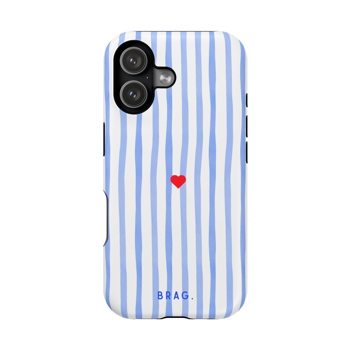Blue Heart Magnetic Impact-Resistant Phone Case