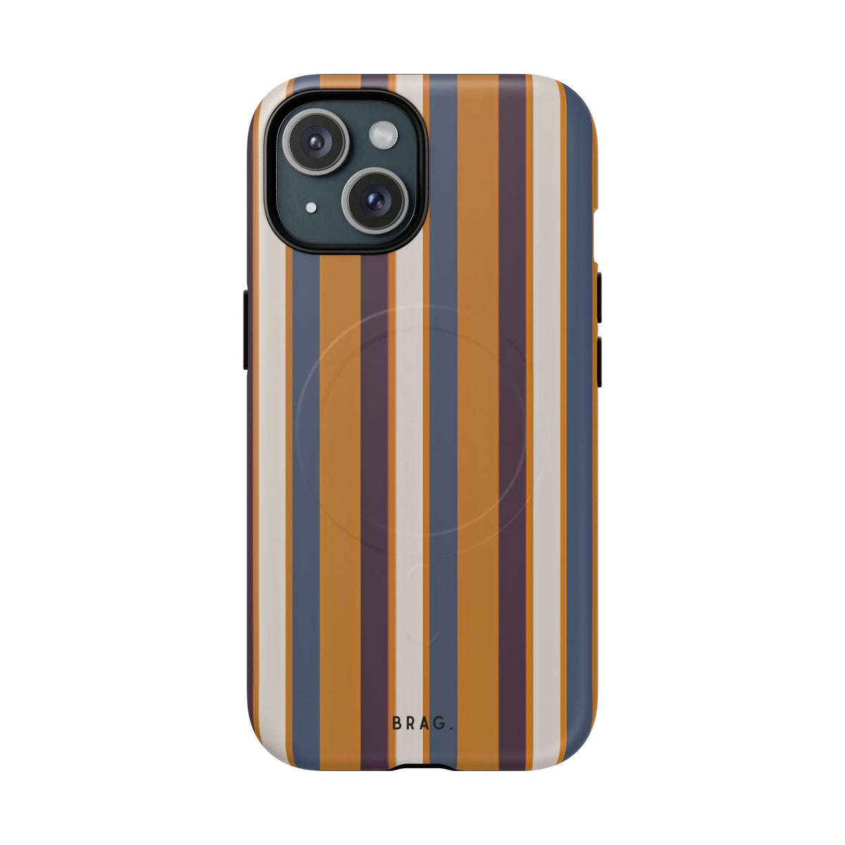 Sunset Stripe MagSafe Tough Phone Case — Magnetic Protective Cover