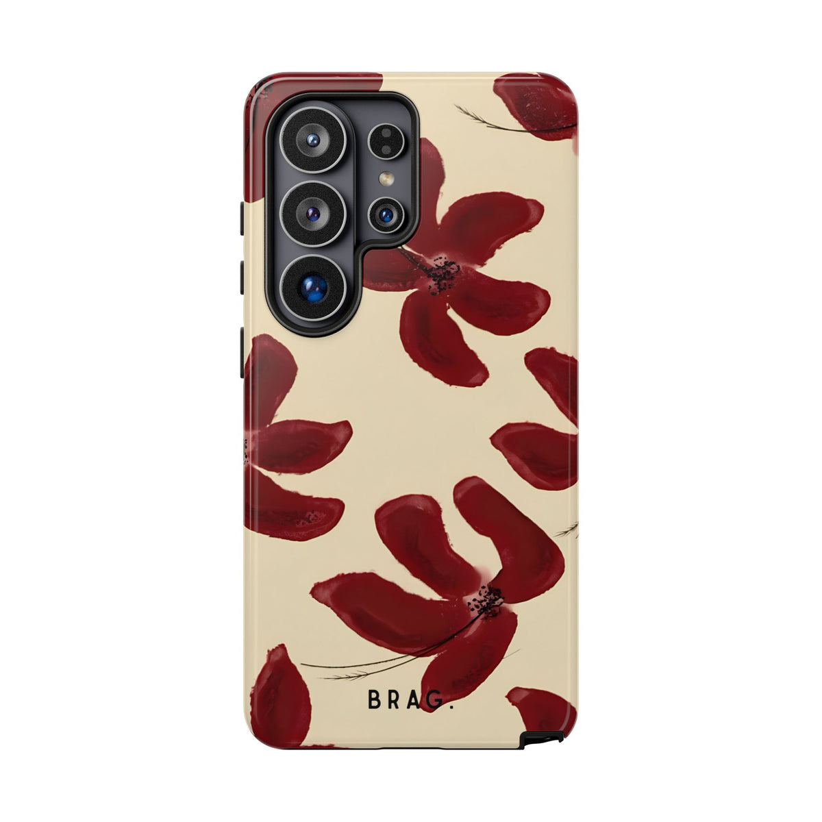 Cherry Bloom Tough Phone Case – Shockproof Protective iPhone Cover