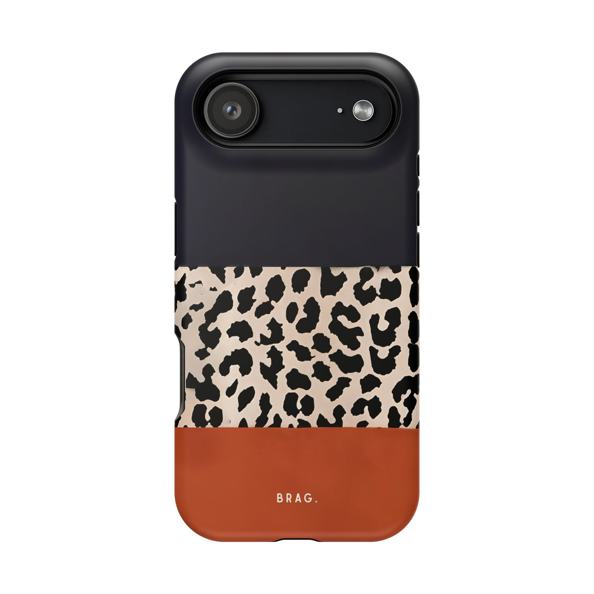 Leopard Block Magnetic Impact-Resistant Phone Case