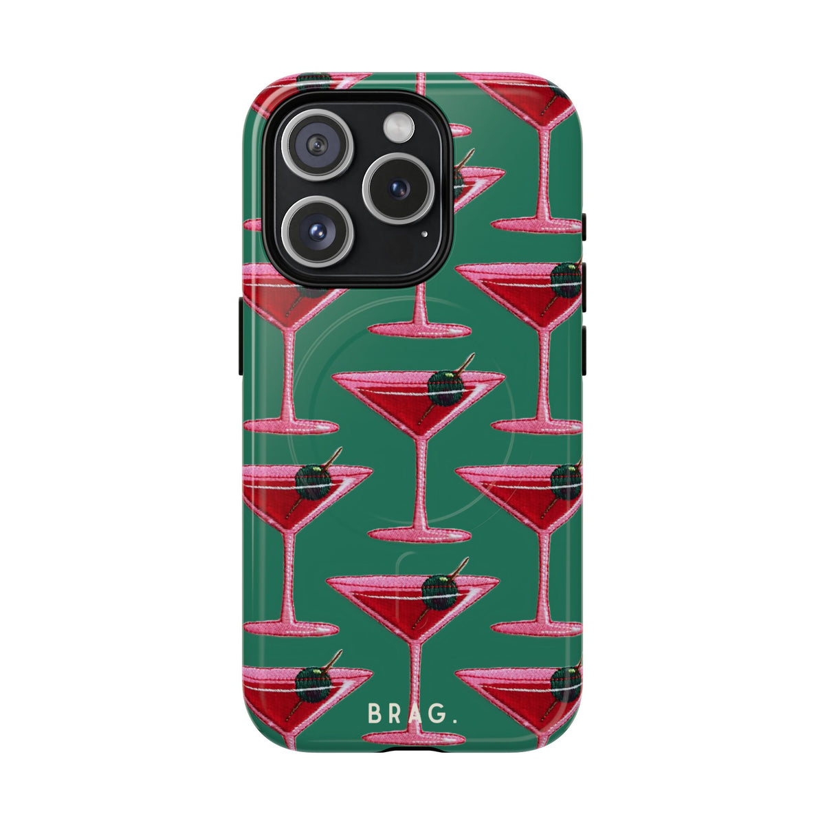 Pink Martini MagSafe Tough Phone Case — Magnetic Protective Cover