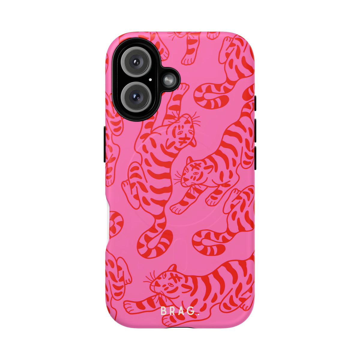 Tiger Lily MagSafe Tough Phone Case — Magnetic Protective Cover
