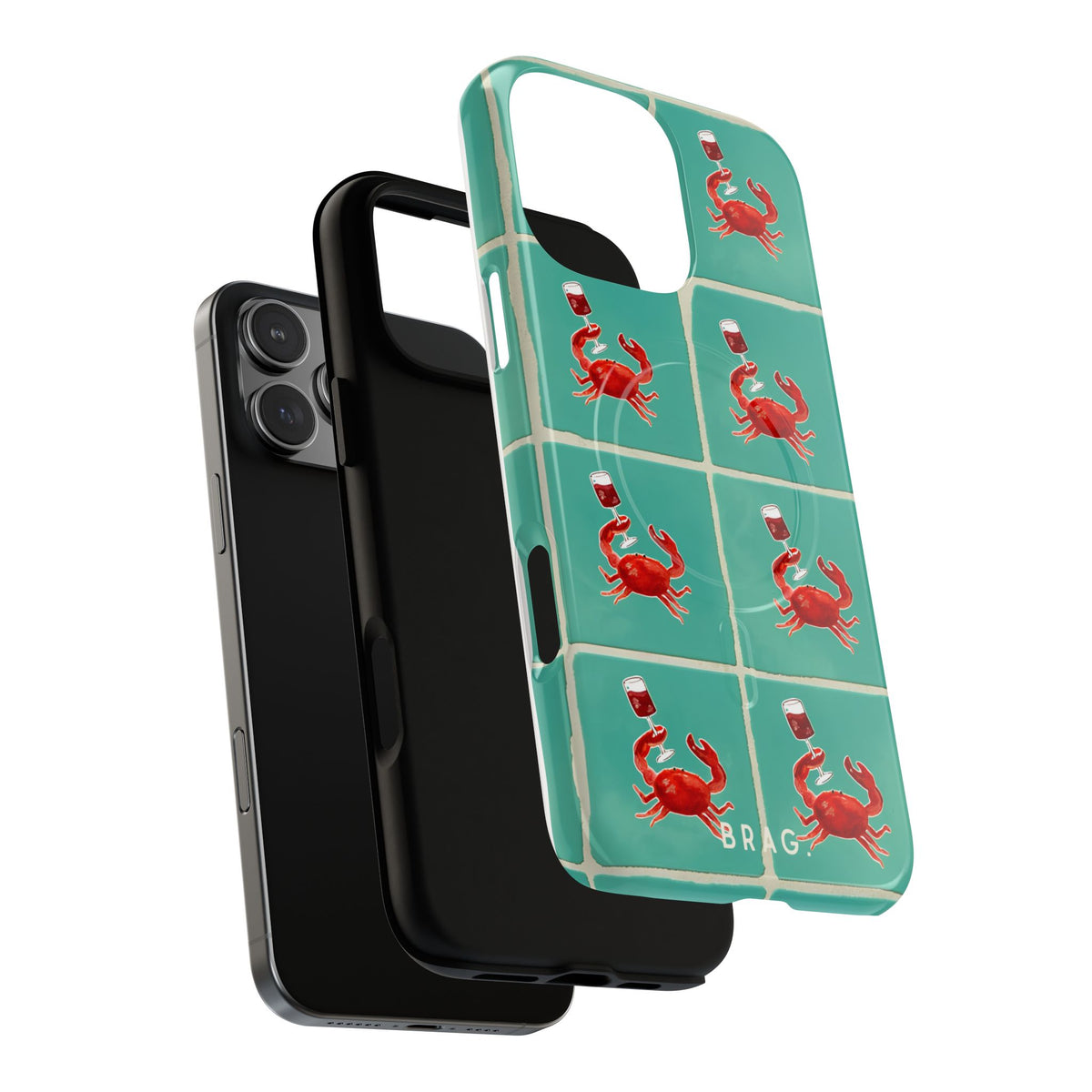Crab Club MagSafe Tough Phone Case — Magnetic Protective Cover